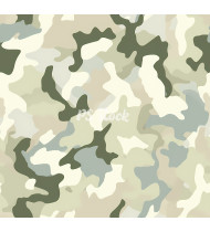 Camouflage Patterns - Hand Drawn Vector Illustrations