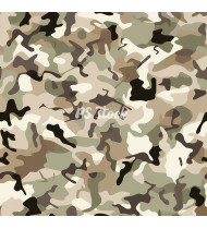 Camouflage Patterns - Hand Drawn Vector Illustrations