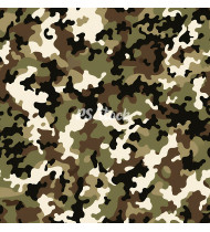 Camouflage Patterns - Hand Drawn Vector Illustrations