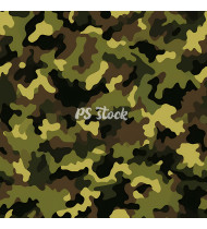 Camouflage Patterns - Hand Drawn Vector Illustrations