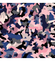 Camouflage Patterns - Hand Drawn Vector Illustrations