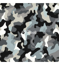 Camouflage Patterns - Hand Drawn Vector Illustrations