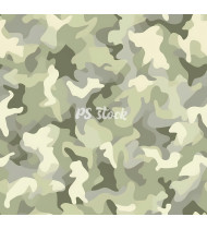 Camouflage Patterns - Hand Drawn Vector Illustrations