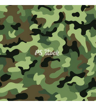 Camouflage Patterns - Hand Drawn Vector Illustrations