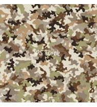 Camouflage Patterns - Hand Drawn Vector Illustrations