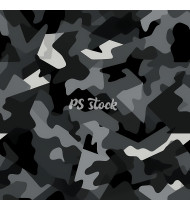 Camouflage Patterns - Hand Drawn Vector Illustrations