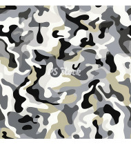 Camouflage Patterns - Hand Drawn Vector Illustrations