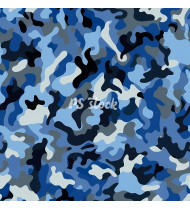 Camouflage Patterns - Hand Drawn Vector Illustrations