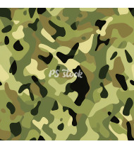 Camouflage Patterns - Hand Drawn Vector Illustrations