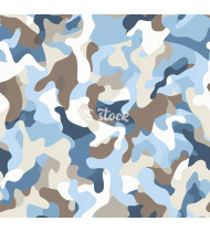 Camouflage Patterns - Hand Drawn Vector Illustrations