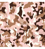 Camouflage Patterns - Hand Drawn Vector Illustrations