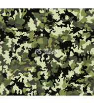 Camouflage Patterns - Hand Drawn Vector Illustrations