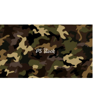 Camouflage Patterns - Hand Drawn Vector Illustrations