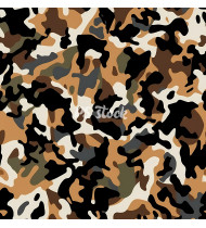 Camouflage Patterns - Hand Drawn Vector Illustrations