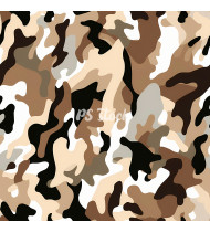 Camouflage Patterns - Hand Drawn Vector Illustrations