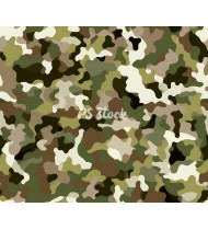 Camouflage Patterns - Hand Drawn Vector Illustrations