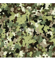 Camouflage Patterns - Hand Drawn Vector Illustrations