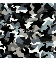 Camouflage Patterns - Hand Drawn Vector Illustrations