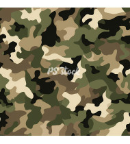 Camouflage Patterns - Hand Drawn Vector Illustrations