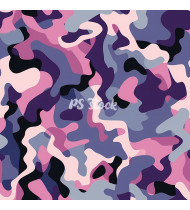 Camouflage Patterns - Hand Drawn Vector Illustrations