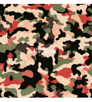 Camouflage Patterns - Hand Drawn Vector Illustrations