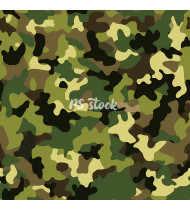 Camouflage Patterns - Hand Drawn Vector Illustrations