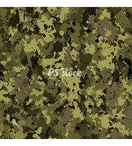 Camouflage Patterns - Hand Drawn Vector Illustrations