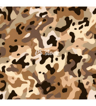 Camouflage Patterns - Hand Drawn Vector Illustrations