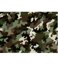 Camouflage Patterns - Hand Drawn Vector Illustrations