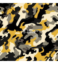 Camouflage Patterns - Hand Drawn Vector Illustrations