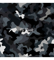 Camouflage Patterns - Hand Drawn Vector Illustrations