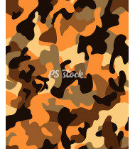 Camouflage Patterns - Hand Drawn Vector Illustrations