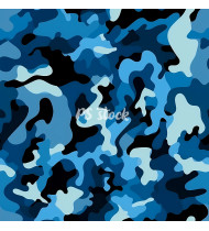 Camouflage Patterns - Hand Drawn Vector Illustrations