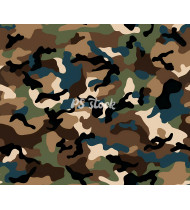 Camouflage Patterns - Hand Drawn Vector Illustrations