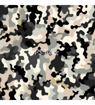 Camouflage Patterns - Hand Drawn Vector Illustrations