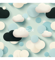 Cloud Patterns - Hand-Drawn Vector Illustrations