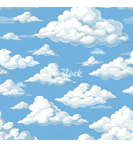 Cloud Patterns - Hand-Drawn Vector Illustrations