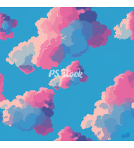 Cloud Patterns - Hand-Drawn Vector Illustrations