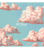 Cloud Patterns - Hand-Drawn Vector Illustrations