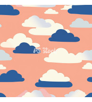 Cloud Patterns - Hand-Drawn Vector Illustrations