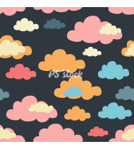 Cloud Patterns - Hand-Drawn Vector Illustrations