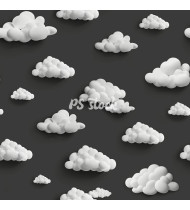 Cloud Patterns - Hand-Drawn Vector Illustrations