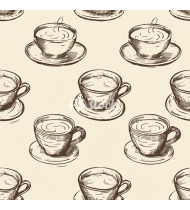 Coffee Patterns - Hand-Drawn Vector Illustrations