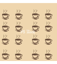 Coffee Patterns - Hand-Drawn Vector Illustrations