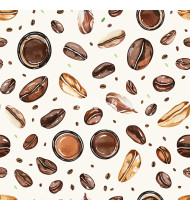 Coffee Patterns - Hand-Drawn Vector Illustrations