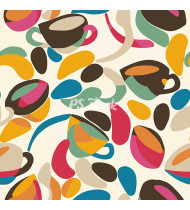 Coffee Patterns - Hand-Drawn Vector Illustrations