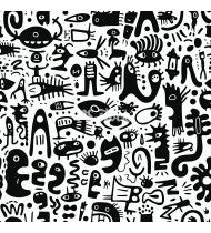 Doodle Patterns - Hand-Drawn Vector Illustrations