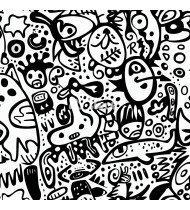 Doodle Patterns - Hand-Drawn Vector Illustrations