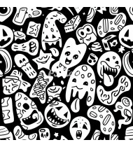 Doodle Patterns - Hand-Drawn Vector Illustrations