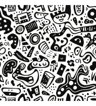 Doodle Patterns - Hand-Drawn Vector Illustrations